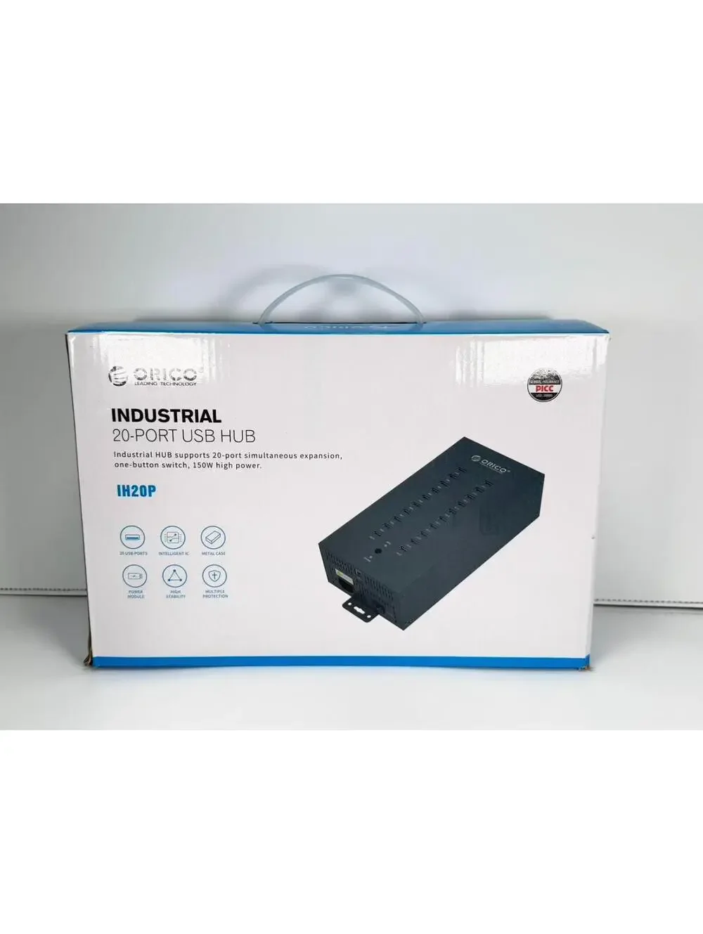 ORICO Industrial USB Hub 20 Ports Mountable 150W Powered Industrial Grade NEW